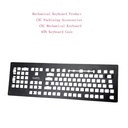 Custom CNC Machined Aluminum Anodized Keyboard for for 65% 75% TKL Mechanical Keyboards