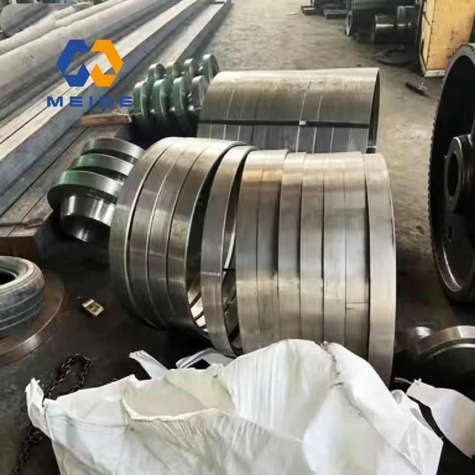 Flange & Gear Forged Ring SAE4340 SAE4320H 34CrNiMo6 20Cr2Ni4A Die Forging OEM Custom CNC Precision Machining