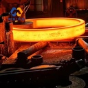 14NiCr14 1.5752 1.7225 40CrNiMo8 Alloy Hot Rolled Die Forged Ring High Precision Wear Resistant Expanded Forged Ring