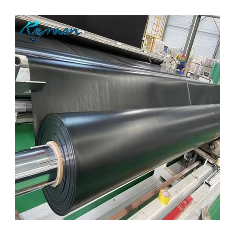 0.5mm 0.75mm HDPE Geomembrane1.0mm HDPE Pond Liners 1.5mm for Aquaculture Geomembrane