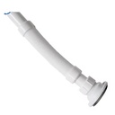 Large Diameter Plastic Pvc 2 Inch Perforated Flexible Wash Basin Adjustable Linear Drain Pipe Gratings