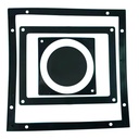 Gasket Maker Silicone Custom Different Size/ Shape Rubber Gasket Seals Wholesale Rubber Products Maker Flat Flange Ring Seal
