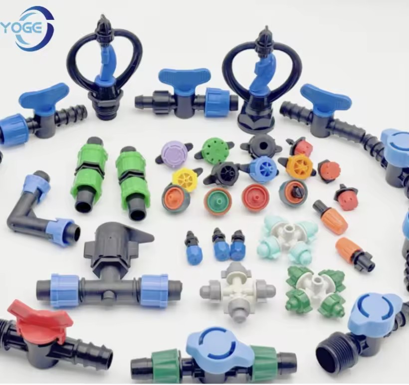 Hot Sell Farm Irrigation 16mmx1/2" PP Mini Valve-Low Cost Customized Color & Logo