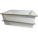 Environmental Protection Acid Alkali Resistant PP Water Tank Phosphating Plating Pickling Tanks Tray Hood Fish Box Custom