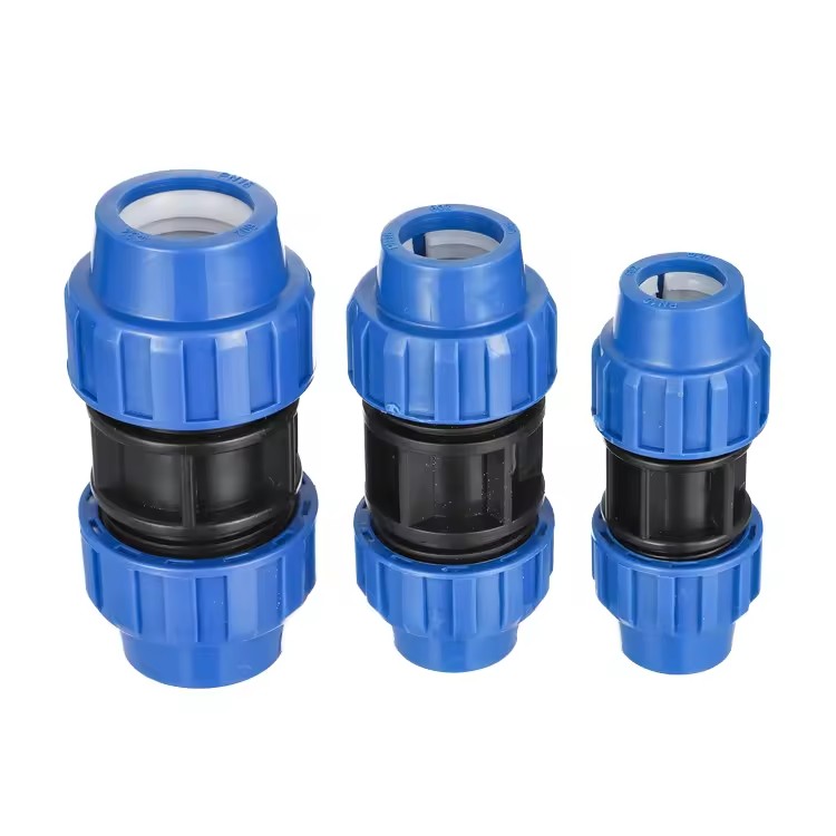 Lightweight Product Dn20 3/4inch to 110mm Plastic Quick Connect 1" GB Female Thread pp Double Union Ball Valve for Water Use
