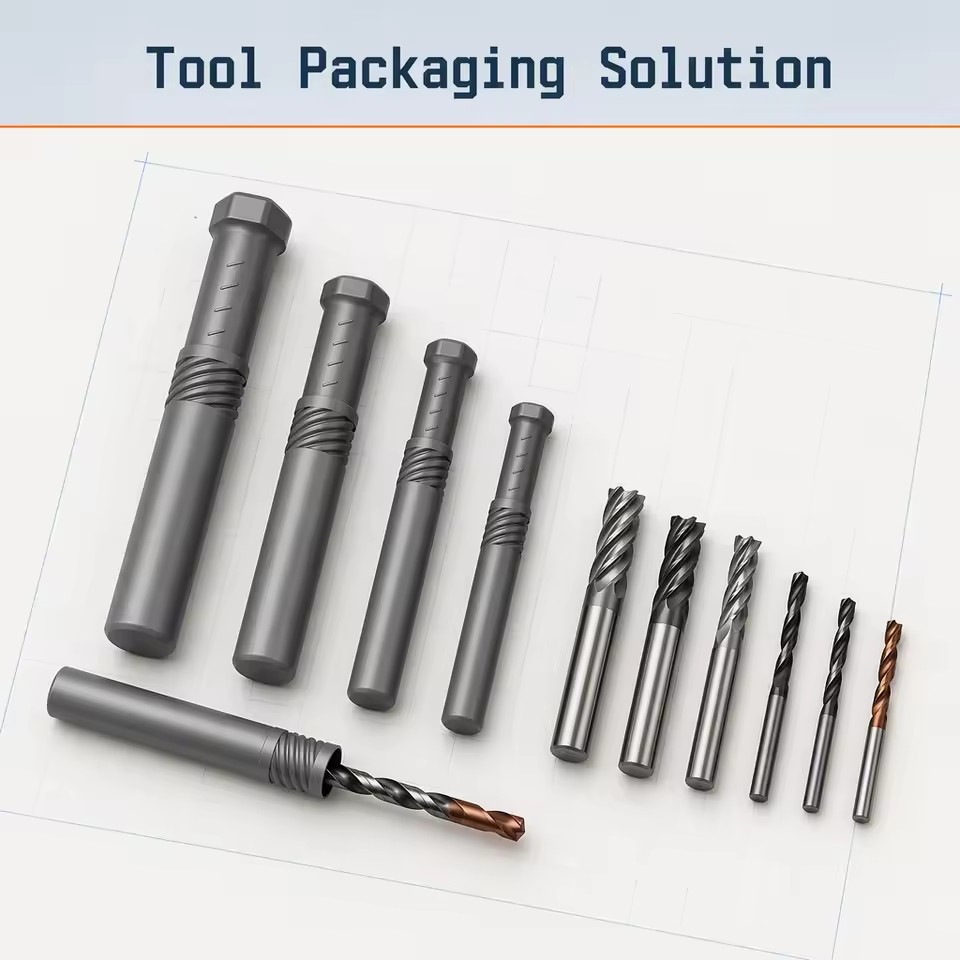 Hot Selling Cheap Tool Storage Excellent PE Round Telescopic Pack Tube Tweaking Tube for Tool Holders Tool Arbors
