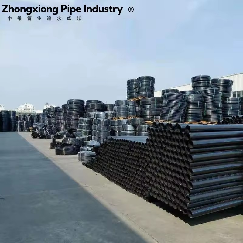 Low Friction HDPE Garden Irrigation Pipe Anti UV Outdoor Farmland Water Conveyance Plastic Pipe