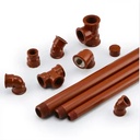 Building Materials Custom Size Household Plumbing Materials Pipe Fitting Plastic PPH Hot and Cold Pipe and Pipe Fitting