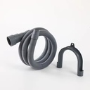 HJSJ Gray Washing Machine Drain Adapter Household Ring-Style Compatible Standard Discharge Pipes PE Accessory Socket