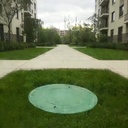 Customizable Anti-Theft Composite Manhole Cover Acid-Alkali Resistant SMC Cover For Chemical Plant/Corrosive Area Cable