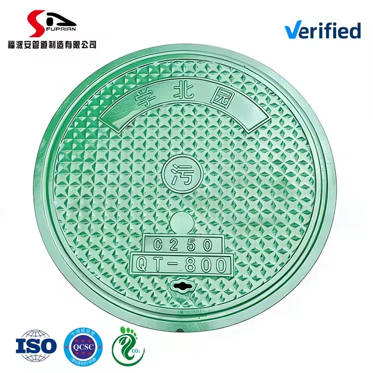 D400 Colorful Cast Iron Road Manhole Cover From Hebei