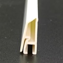 Durable Plastic Bracket for Door Bottom Sealing Traditional Fireproof Dust Water-Resistant Design