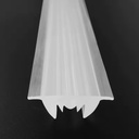 Linear Optical Led Lens Cover in clear and Frosted