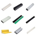 Customized Durable & Eco-Friendly Plastic Awning Rail Track White PVC Material C Shape Channel Extruded Profile 2-Year Warranty