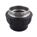 DN50 DN63 DN75 Brass Female Thread Coupler HDPE Plastic PN16 Socket Fusion Joints High Pressure Water Supply Plastic Tubes