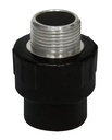 1 High Pressure 250mm HDPE Pipe Fitting Male Adaptor Threaded Socket Plastic Tube Water Supply Irrigation Drainage Underground