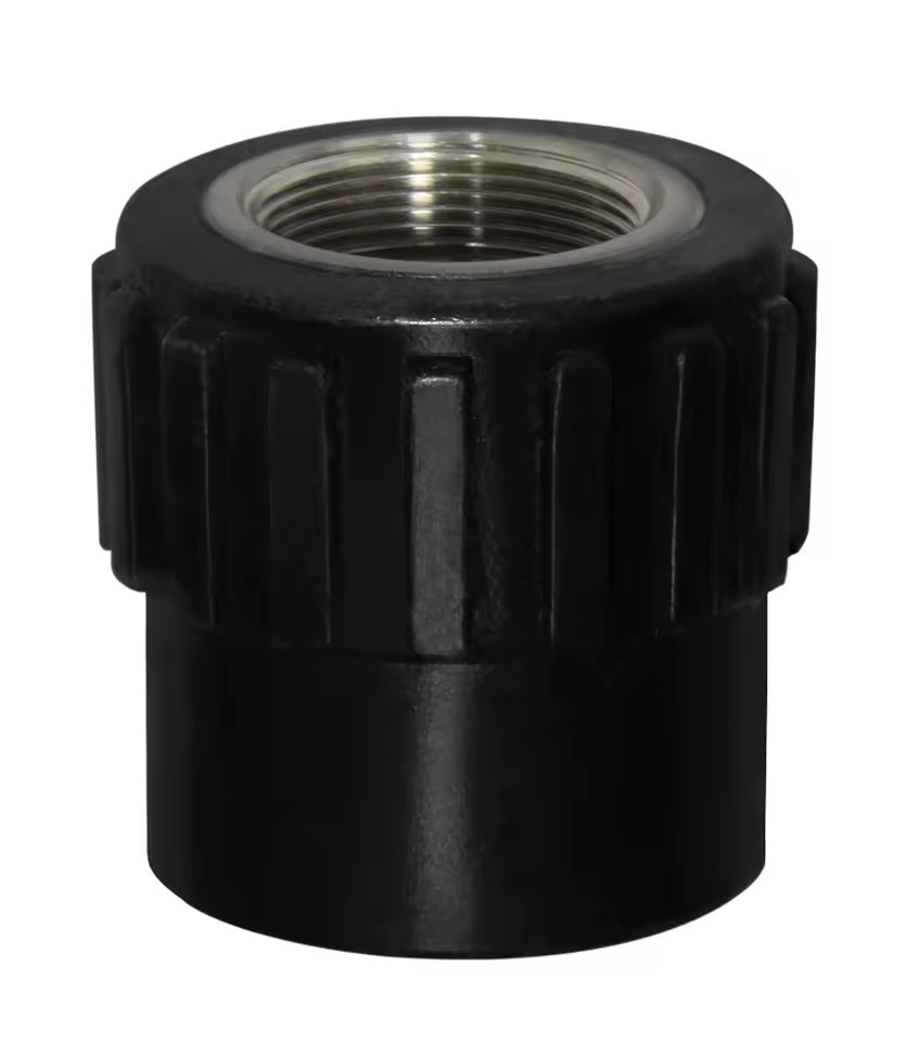 DN20 20mm HDPE Plastic Pipe Fitting High Pressure Female Adaptor Threaded Socket for Water Supply Agriculture-for Plastic Tubes