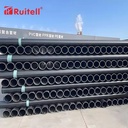 Factory Customized High Density Polyethylene Industrial Agricultural Irrigation Pipes 50 Years Lifespan -60~60 Temperature