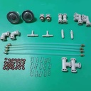 Coffee Machine Fluid Part TEE Fitting Plastic Extruding Model with Cutting Processing Service