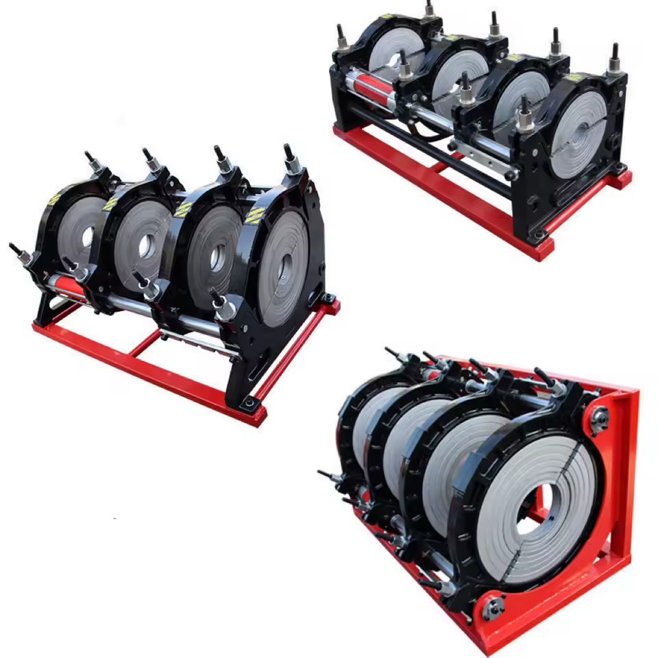 HJC 1600 Hydro 220V Heavy-Duty TIG Welder Master Series with 40-160mm Range 3-Year Warranty for HDPE Steel Pipeline Construction