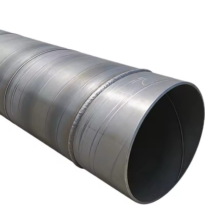 Standard Other Black Carbon Steel Spiral Welded SMAW Pipe ASTM/JIS Certified 6m Length Abrasive Blasting Derusting