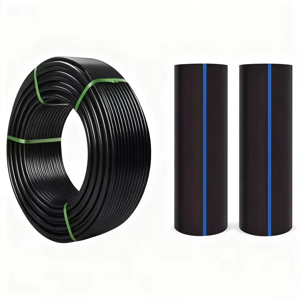 100% HDPE SDR11 Chinese Design Water Supply Pipe 16-63mm 5.8m Anti-Corrosion Non-Toxic Butt Fusion Connection 3-Year Warranty