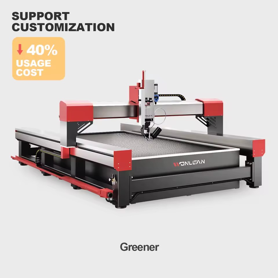 Cnc Waterjet Cutting Machine for Stone Ac 5 Axis Waterjet Machine Water Jet Cutting