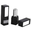 High Quality Makeup Packaging Classical Empty Black Lip Gloss Stick Tubes With Mirror Cap