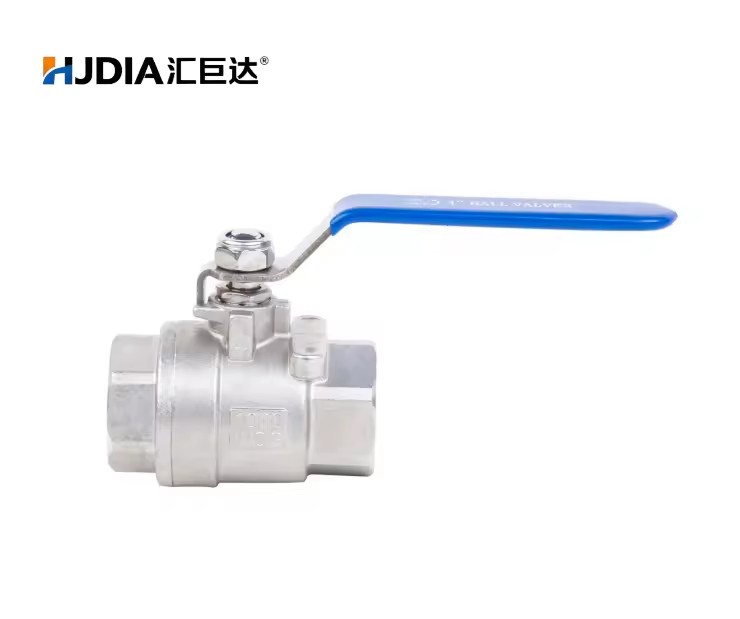 2PC Flanged 2-Piece Ball Valve 1/4 in Port Size for Oil Gas Pipeline Control