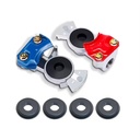 Universal Gladhand Aluminum Emergency Air Hose Brake Caliper Palm Coupling Service Handshake Set Foton Truck Semi Trailer