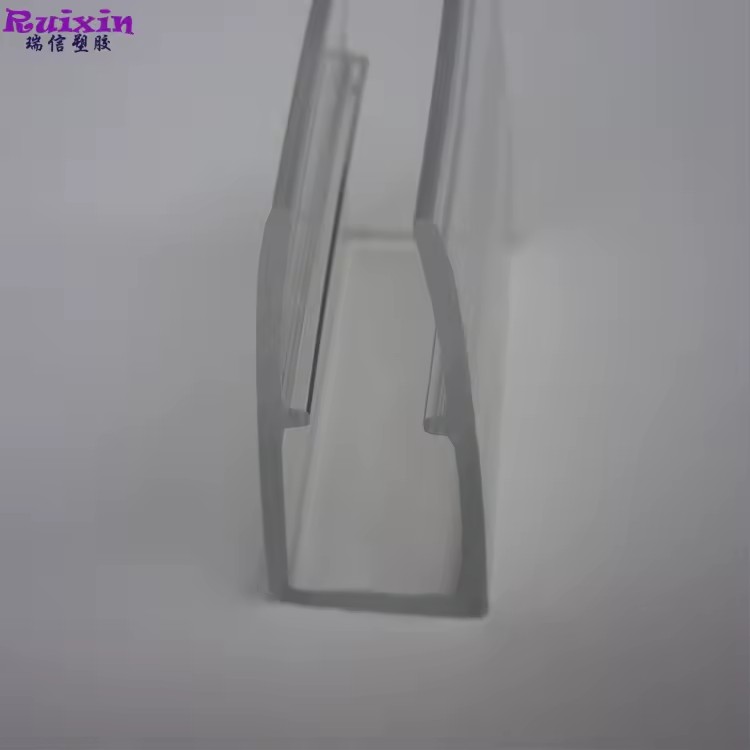 Low Factory Price Clear PC Clip for 10mm Glass Plastic Modling Type Extruding Processing Service Cutting
