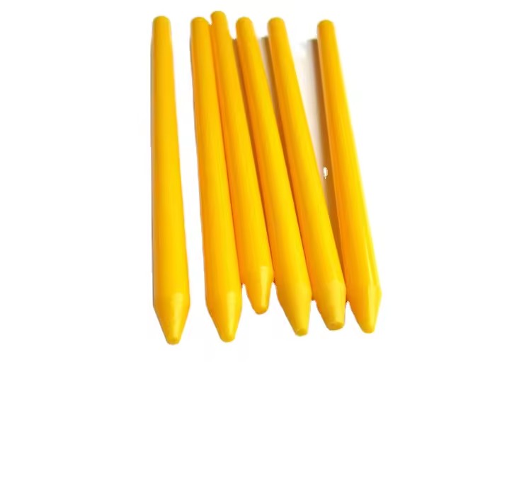 Customized Short Stick LDPE Plastic Rod 6.4mm Diameter +/-0.05mm Tolerance Rounded Shape Customized Length ODM Model Unique Mold