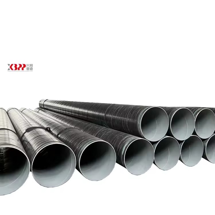 GB Underground Direct Buried 3PE/2PE Epoxy Coated ERW Steel Pipe for Oil Gas Transport with Welding