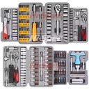 Hi-Spec Precision Combination Wrench Bit Set Ratchet Socket Driver Bits Screwdriver Hand-Power Source OEM ODM Hard Case