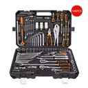 Industrial Heavy Duty Professional Household Auto Repair Complete Hand Tool Case Box 146pc Home & Garage Mechanics Tool Kit Set