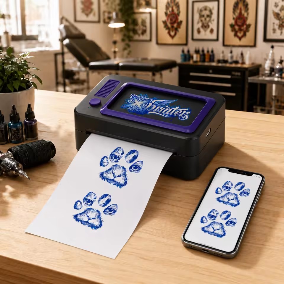 Xprinter MP03 Hot Selling Product Portable Paw Print Tattoo Thermal Printer with Bluetooth for Artists