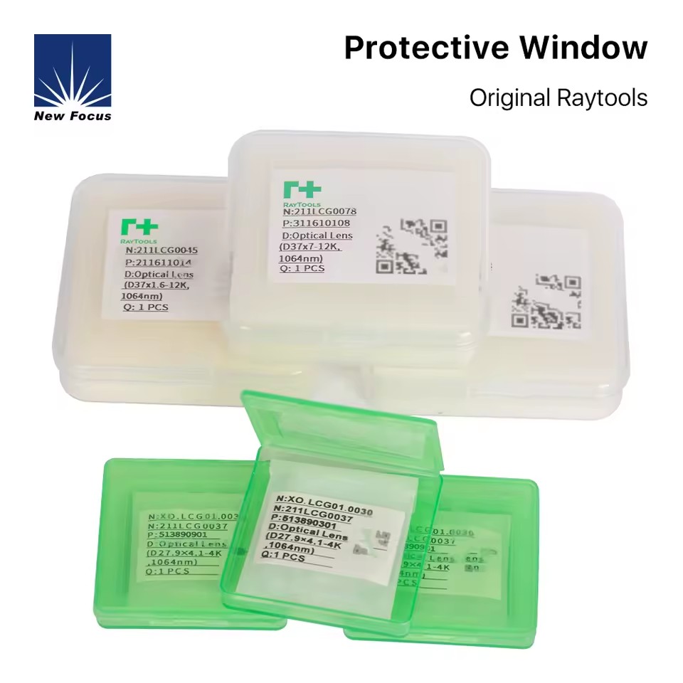 Original Raytools Laser Lens Protective Windows D27.9*4.1 for Raytools Laser Cutting Head