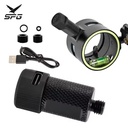 SPG Archery Bow Sight Light Compound Bow Hunting Practice 6/9/11mm LED Aluminium Alloy Accessories Blue Ray Outdoor Tool
