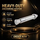 Wedge Anchor Q235B Electro Galvanized Low Expansion Bolt M10 M12 Chemical Resistant Anti-Seismic SAICHENGKEJI Brand 3-Year