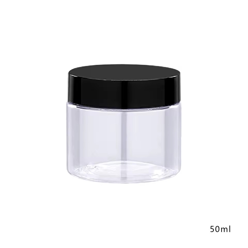 Food Grade 50ml Body Butter Jar Luxury Plastic Pot Cream 30g Cosmetic Jar 50ml 200ml 250ml Cosmetic Jars With Lid