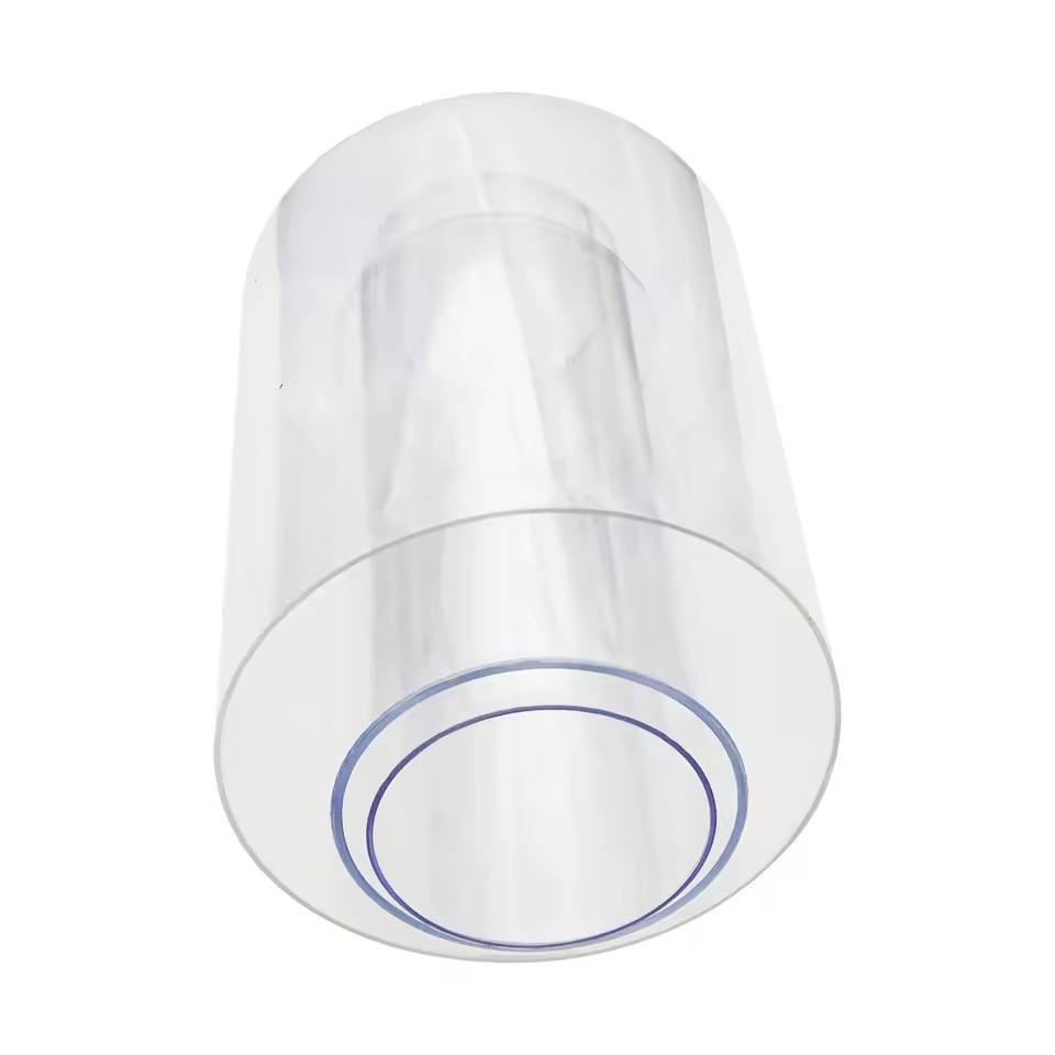 Clear Flexible Plastic Tube Custom Size Thickness Extruded Plastic Tube Transparent Polycarbonate Pipe