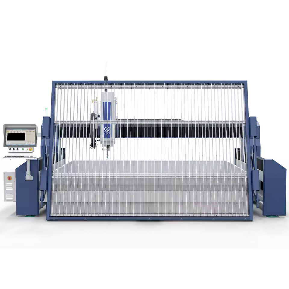HEAD Desktop CNC 3-Axis Waterjet Machine Tiles Stone Marble Granite Cutter