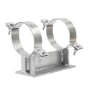 High Quality Pipe Saddle Clamp High Pressure Pipe Clamps Stainless Steel Saddle Clamp for Pipe Line