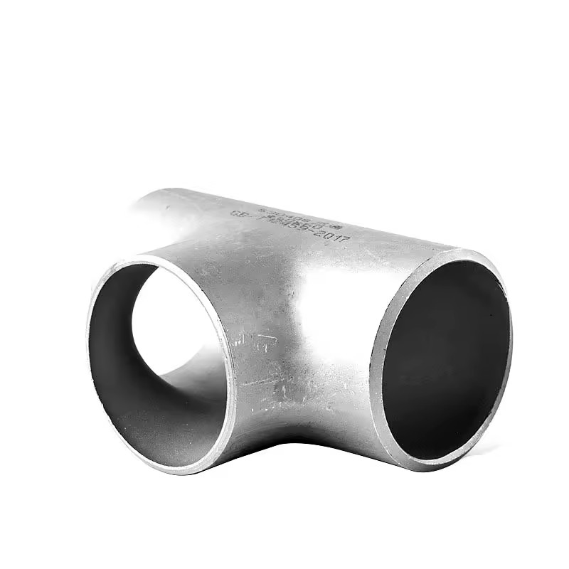 Carbon Steel and Stainless Steel 304/316L Fittings: Industrial Butt-Welded Seamless Straight and Tee Fittings