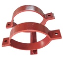High-quality Stainless Steel High-pressure Pipe Clamps OEM Customizable Hot Dip Galvanized Piping