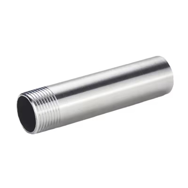 Industrial Grade 304 Stainless Steel Pipe Connector for Oil Gas Control Lines | Chemical/Corrosion Resistant 3-Year Warranty CE