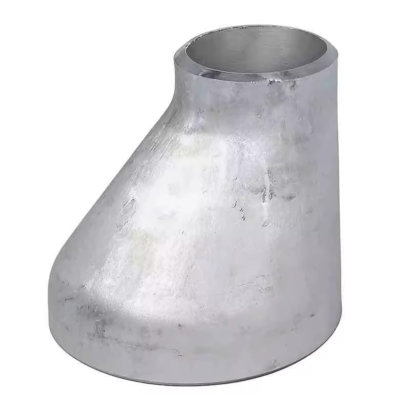 ASME B16.9 SS316L Forged Polished Stainless Steel Reducer Concentric Eccentric Pipe Fitting with Beveled Ends Customizable Holes