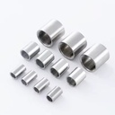 201 304 316 Stainless Steel Smooth Low Pressure Threaded Fittings Internal/External Thread Pipe Connectors