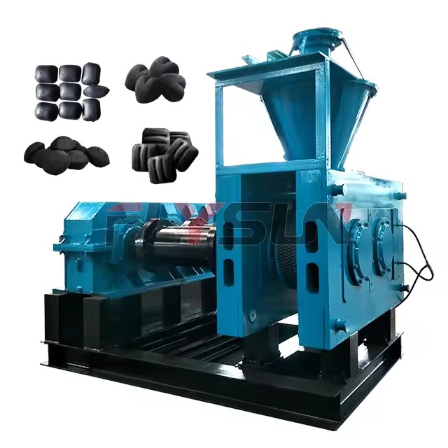 High Strength Coal Ball Press Machine Charcoal Briquette Extrusion Machine Mini Charcoal Extruder