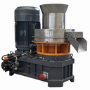 Small Ring Die Pellet Press Machine for Biomass Straw Grass Wood Sawdust Processing 220V/380V 40 Kw Motor
